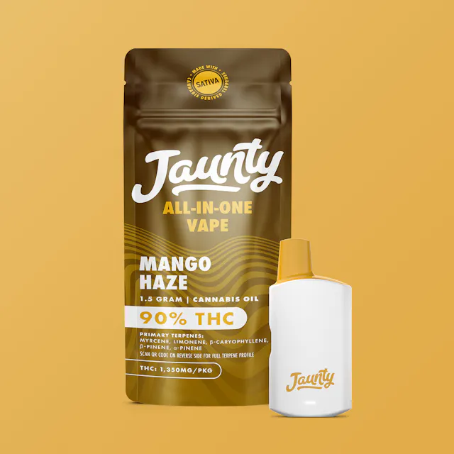 Jaunty Mango Haze | AIO Palm | Sativa | 1.5g