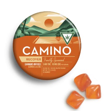 Product: 1:2 | Freshly Squeezed | 5mg THC x 10mg CBG | 20pk | Camino