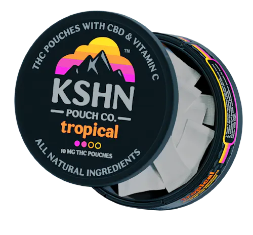 KSHN Pouch Co. | Tropical 200mg THC Pouch (20-pack)-1