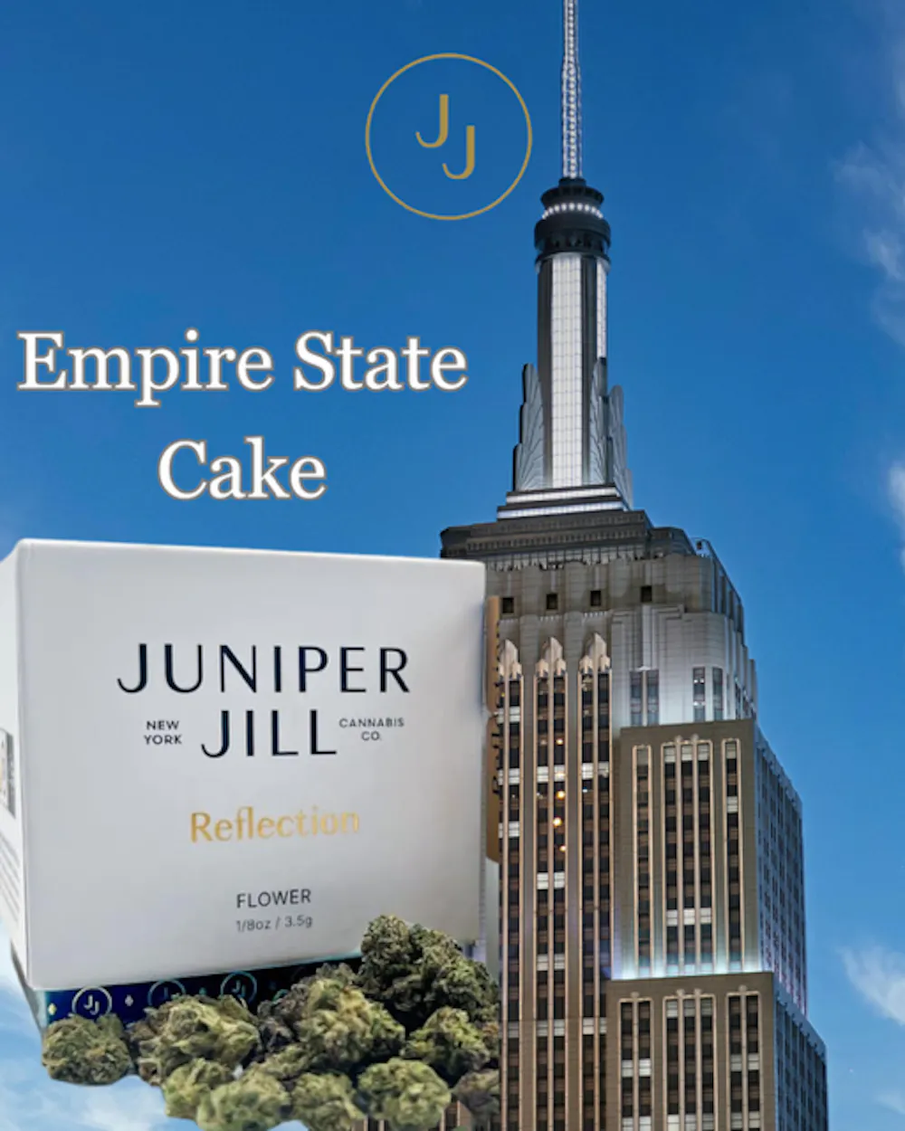 Product Juniper Jill - Empire State Cake (Bahkita Cake) - 3.5g - Flower