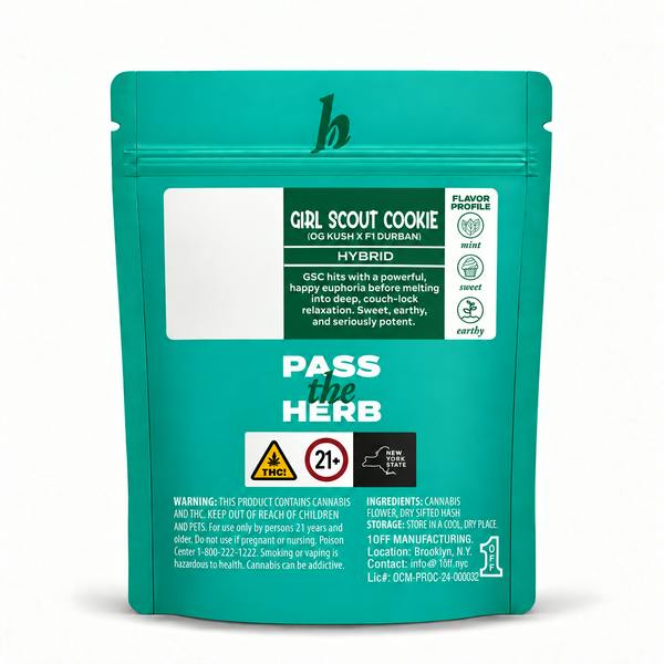 Herb - Flower - Girl Scout Cookie - Pre Ground Infused