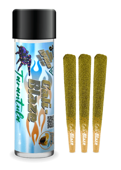 Cali-Blaze - 3-Pack 1g Infused Prerolls - Tropical Smoothie