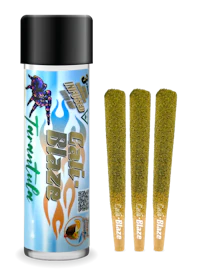 Cali-Blaze - 3-Pack 1g Infused Prerolls - Tropical Smoothie - product image at King of Budz