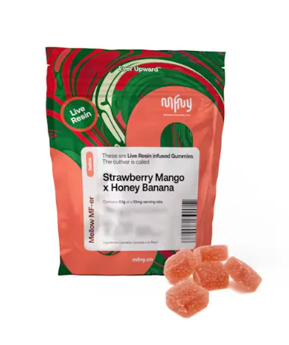 Strawberry x Honey Banana | Live Rosin Gummies-1