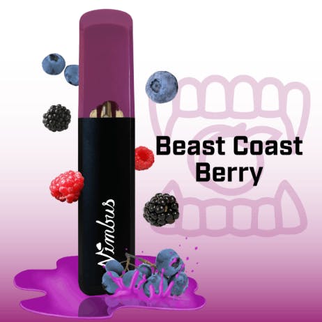 Nimbus Nimbus: Beast Coast Berry - 1g - Disposable Distillate Vape - HBP