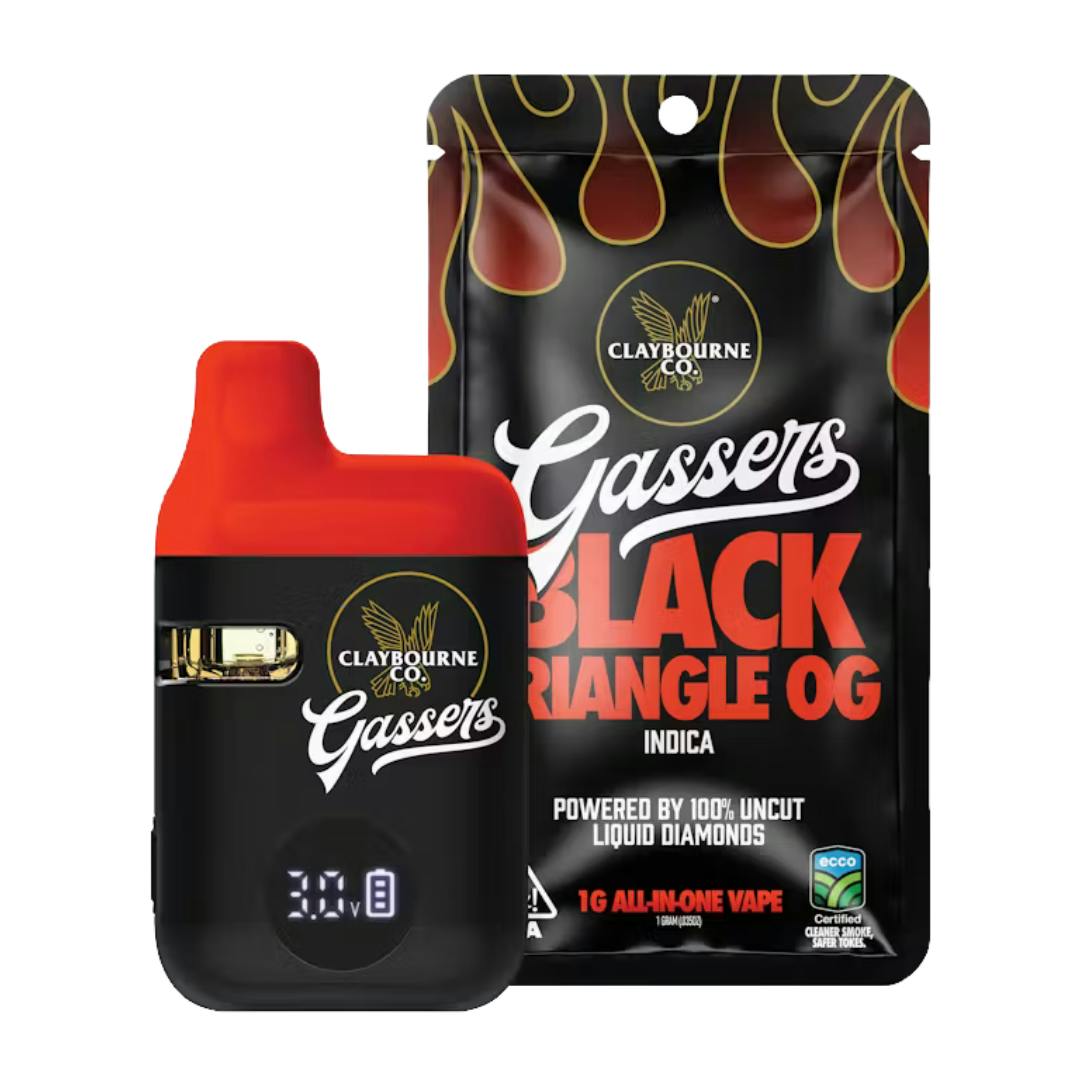 BLACK TRIANGLE OG GASSERS LIQUID DIMONDS ALL-IN-ONE