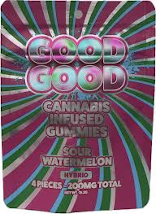 Good Good - 200mg Gummies - Sour Watermelon