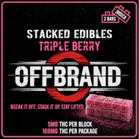 Product Offbrand - Triple Berry Stacked Edibles (100mg 2pk)