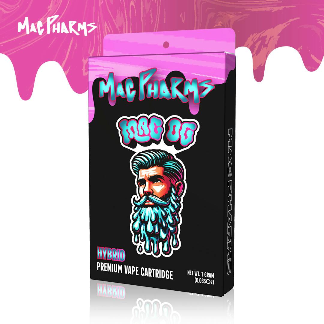Product: Mac Pharms | Vape Cart - 1g - Mac OG