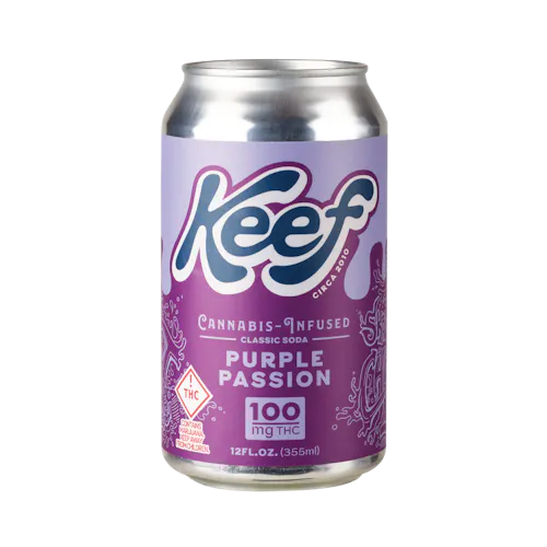 Purple Passion | Carbonated Drink | 100mg-active