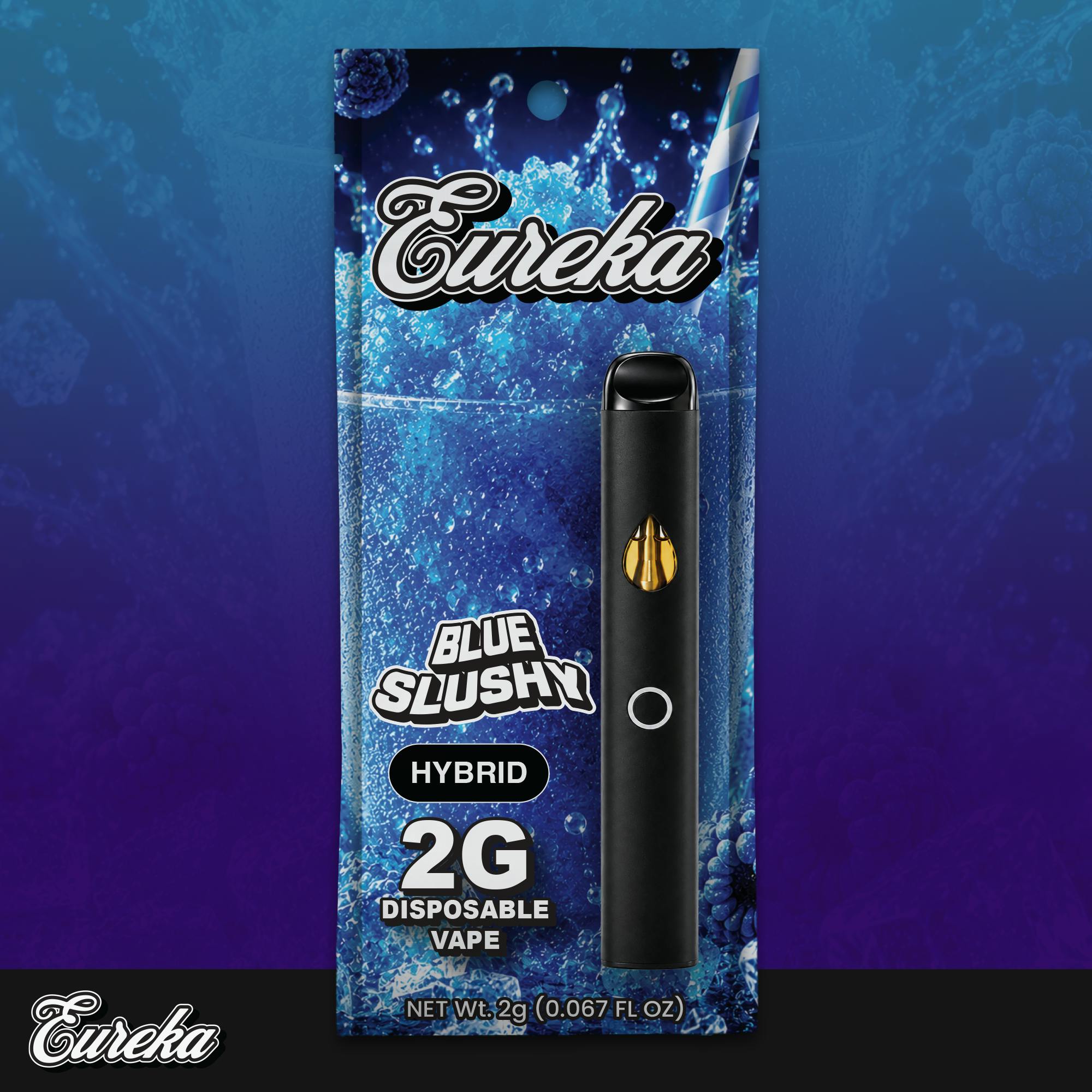 Eureka - Disposable Vape - - Hybrid - **BLUE SLUSHY** (2/$24)