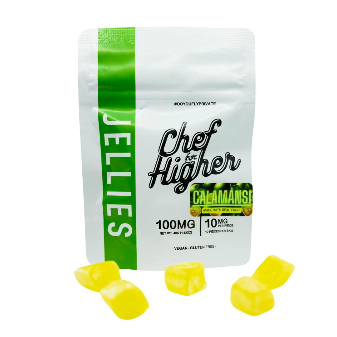 Chef For Higher - JELLIES 100 MG - CALAMANSI (LIME)-2