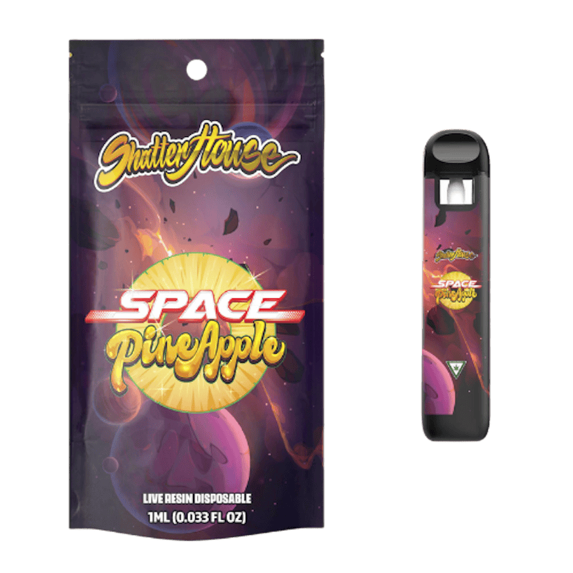 Shatter House - Space Pineapple Live Resin Disposable