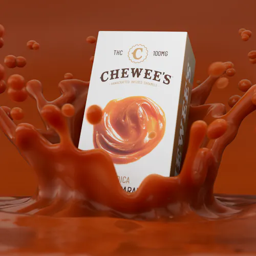 4Front Chewees Classic Caramel Sativa Chews 5mg 20pk (~100mg)-1