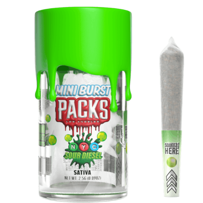 Photo of NYC SOUR DIESEL | Packs Mini Bursts – 5 Pack Infused Mini Joints | 2.5G