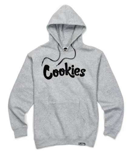 Cookies – Original Mint Logo – Hoodie – Heather Grey/Black-active