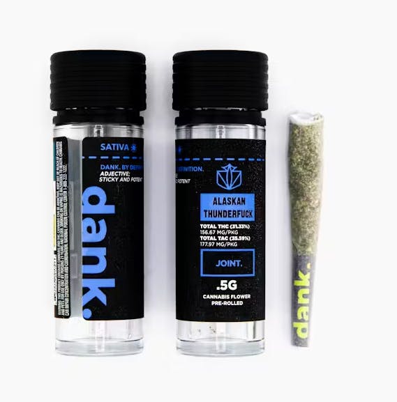 Alaskan Thunderfuck Pre roll | Sativa | Dank