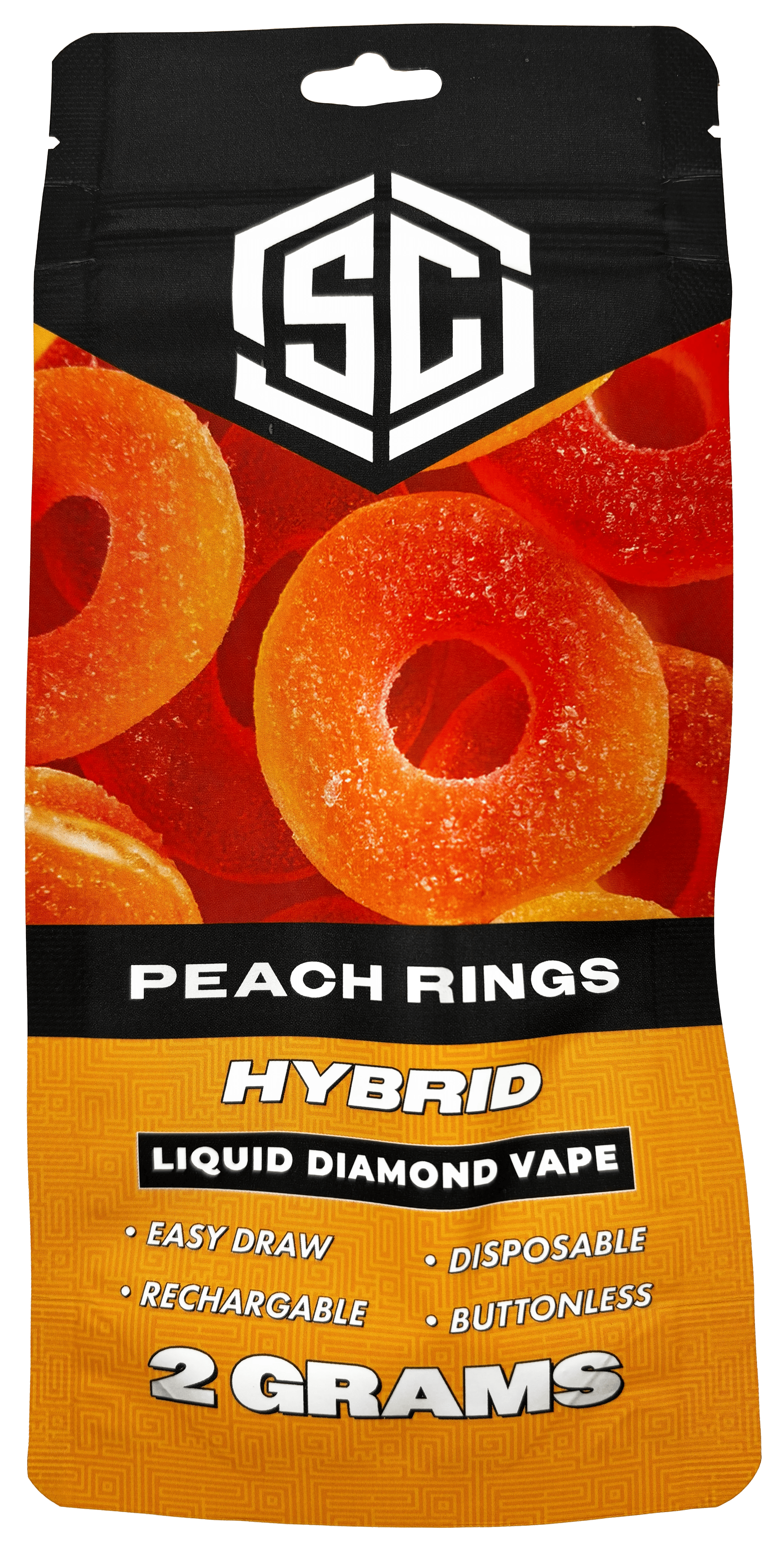 peach rings vape juice THE FINEST E-LIQUID APPLE PEACH RINGS MENTHOL main image 0