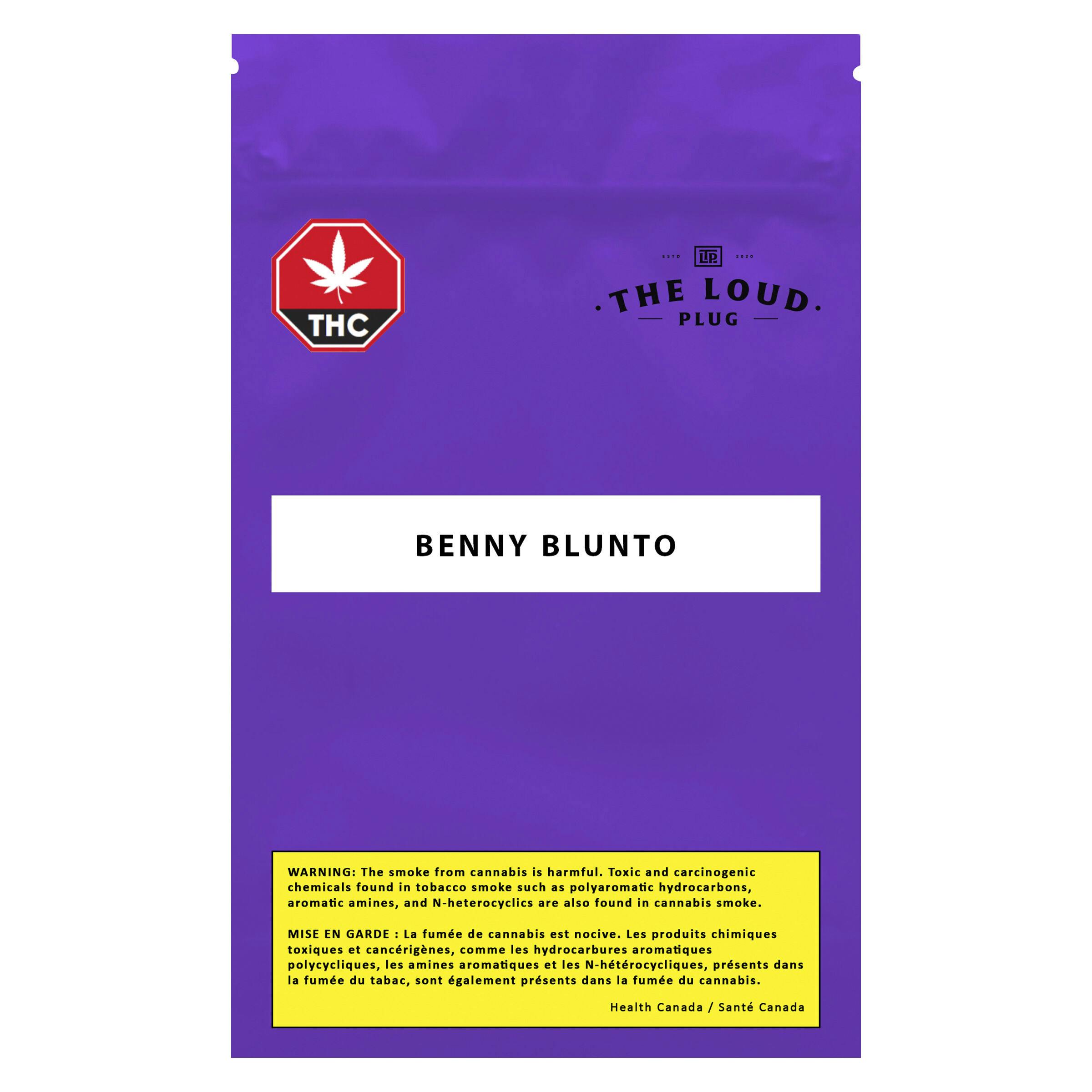 The loud plug - benny blunto pre-rolls - 3x0. 5g