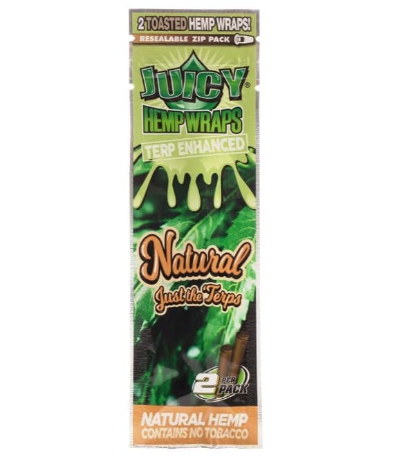 Product: Juicy Jay | Natural Hemp Wraps | 2 Pack