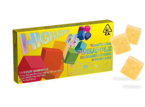 Pineapple Sour Gummies | 100mg-1