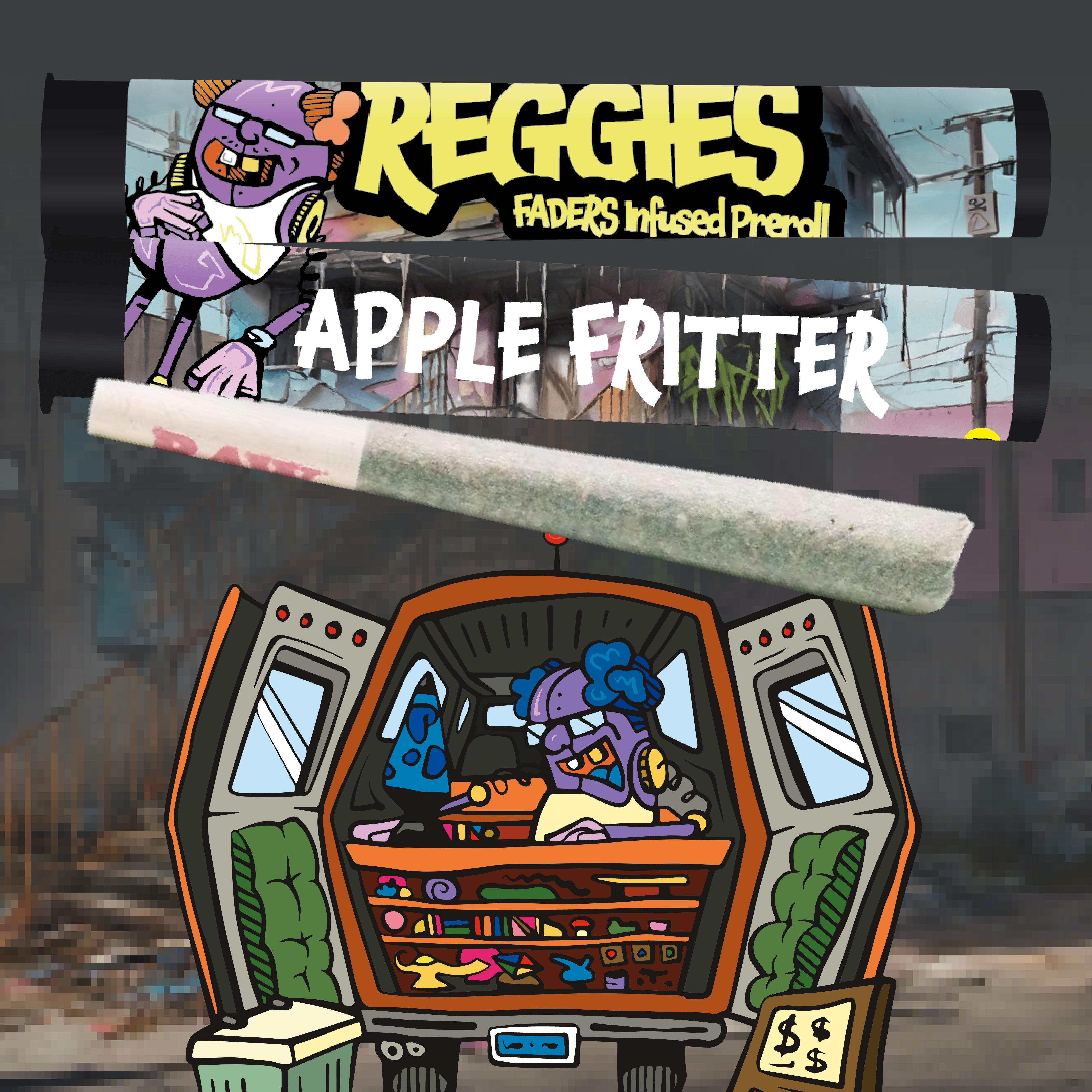 Product: Reggie's Faders | Apple Fritter | Infused Pre-roll | 1.25g | Hybrid