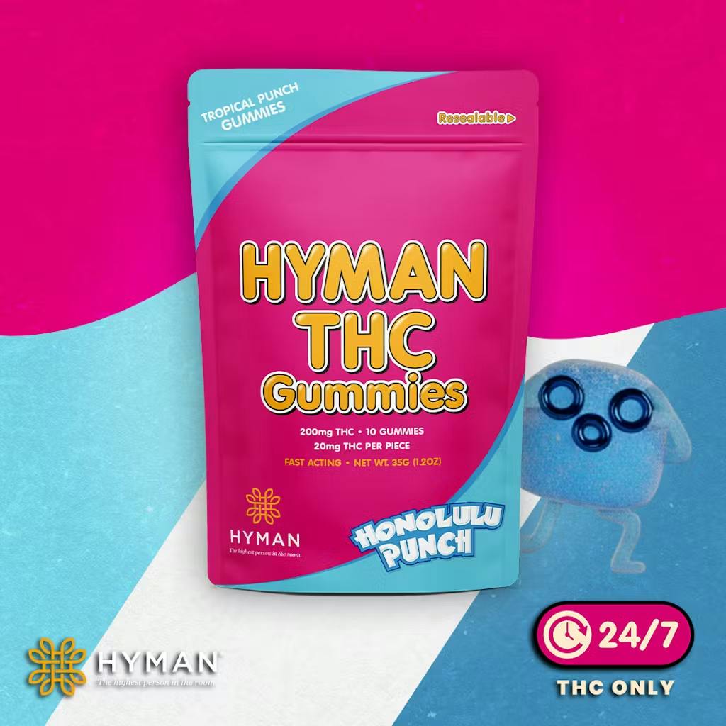 Hyman - 200mg Gummies - Honolulu Punch (All Day)