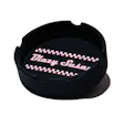 Classic Ashtray Black W Pink wordmark