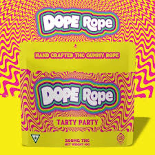 Dope Rope - 200mg Gummies - Tarty Party