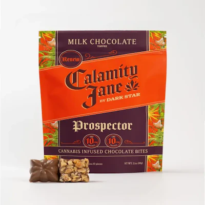 Calamity Jane - 100mg Chocolate 1:1 THC/CBG - Prospector