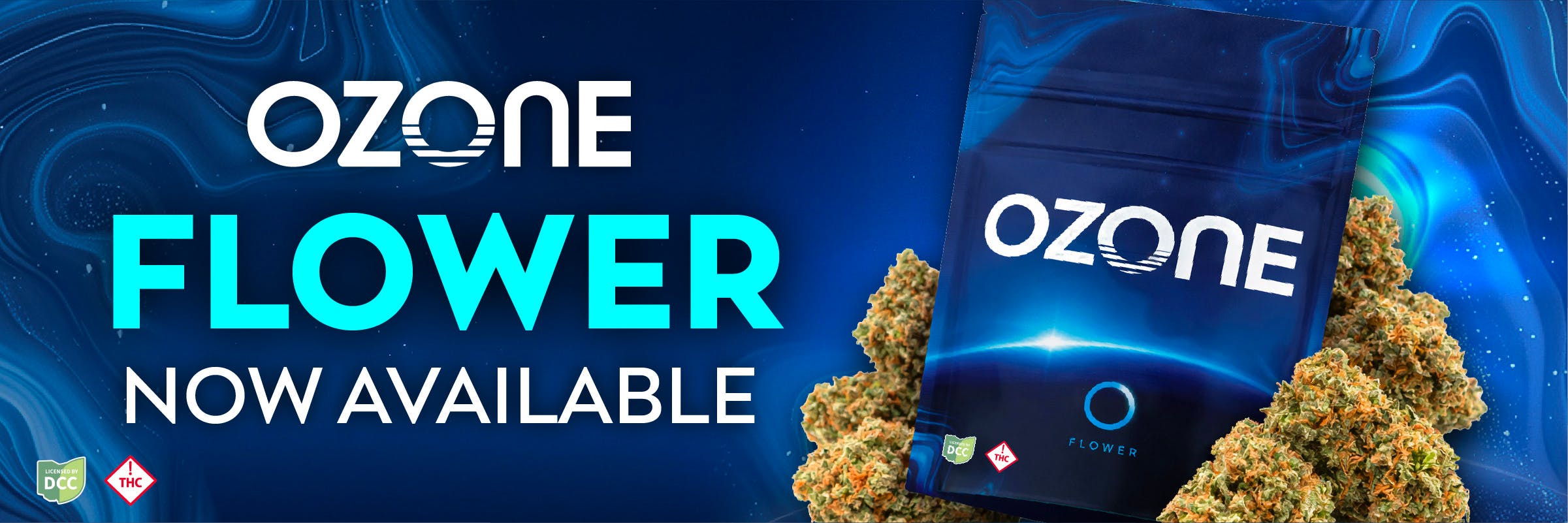 Ozone Flower, 3.5g & 14g, Find Your Zone
