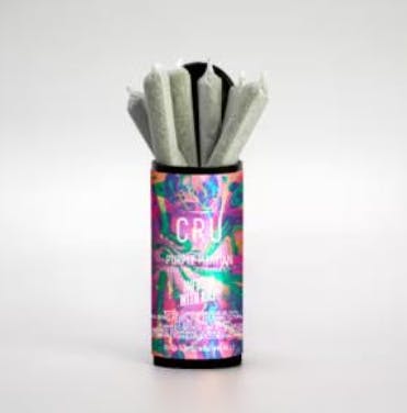 CRU Purple Martian Kief Infused .5g Pre Roll 6 Pack-1
