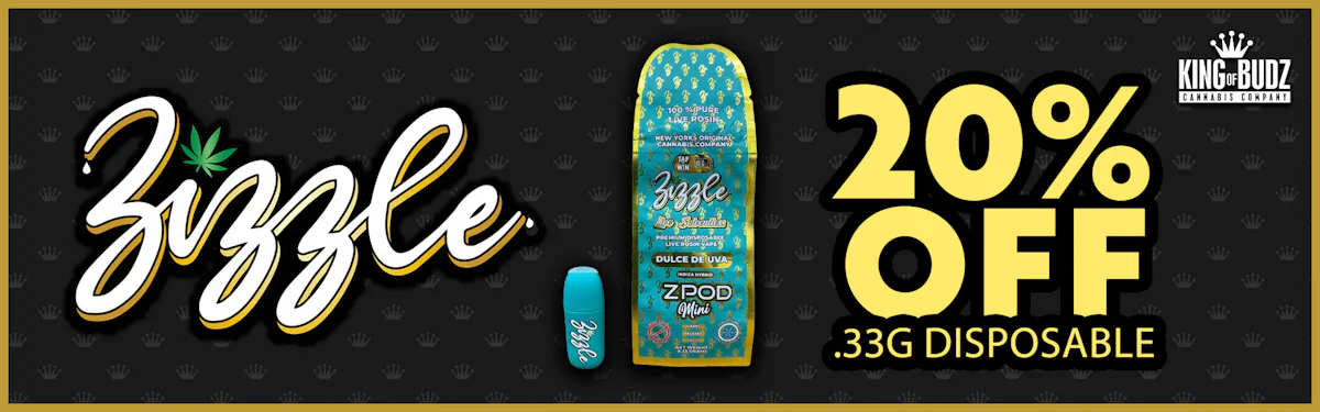 Zizzle - .33g Disposable - 20 Percent OFF