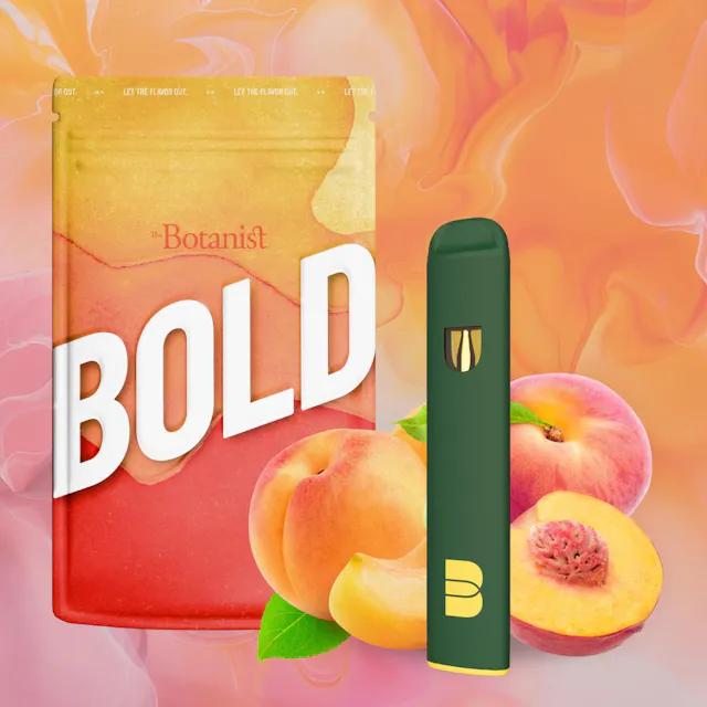 The Botanist BOLD Disposable Peach 1g (sativa, disposables)