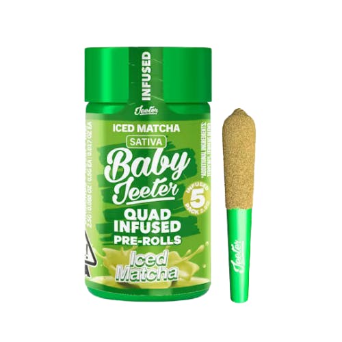 ICED MATCHA 5PK INFUSED PREROLLS