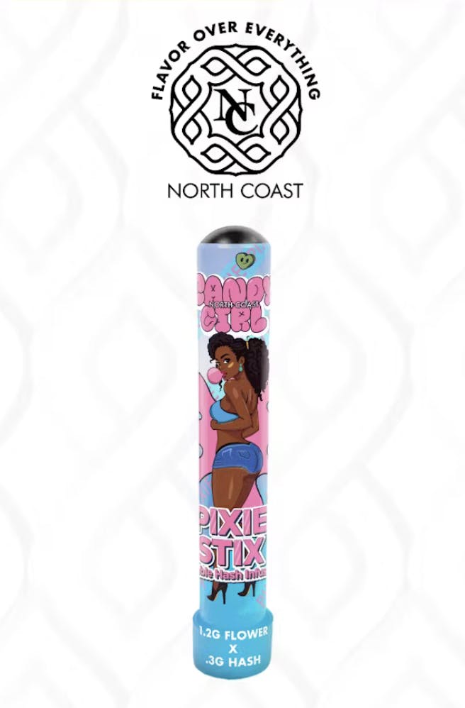 North Coast x Pressure Pack | Hash Joint Pixie Stix - Orange Candiez - 1.5g