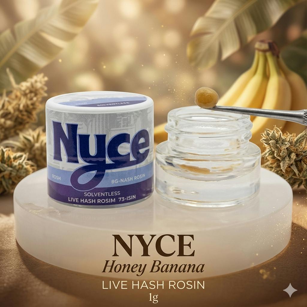 Product Nyce | Honey Banana | Live Hash Rosin | 1g