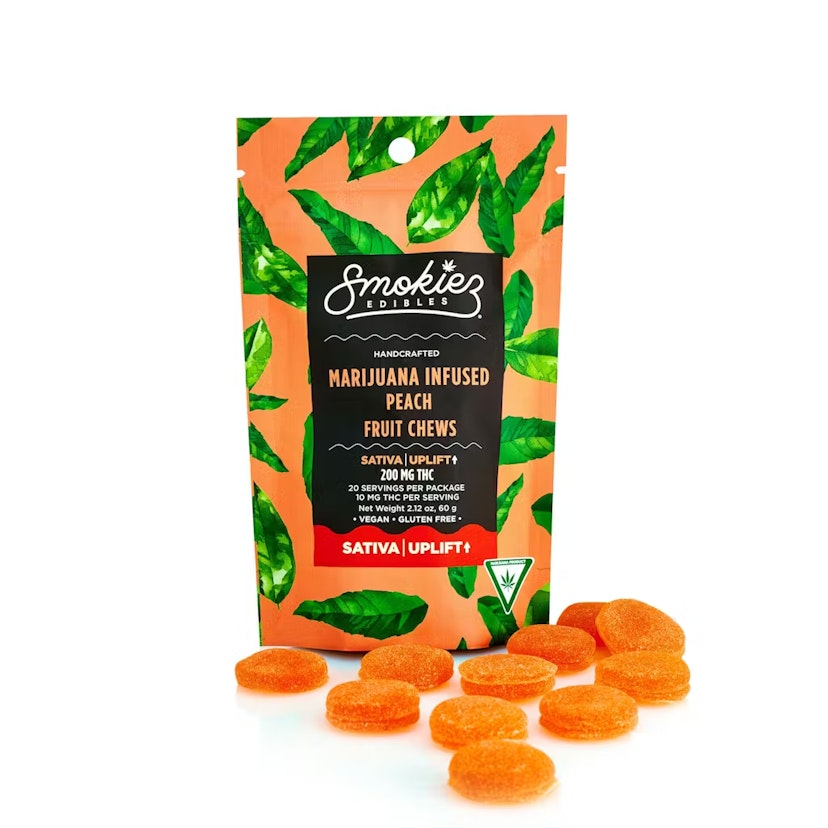 Smokiez | 200mg Gummies | Peach