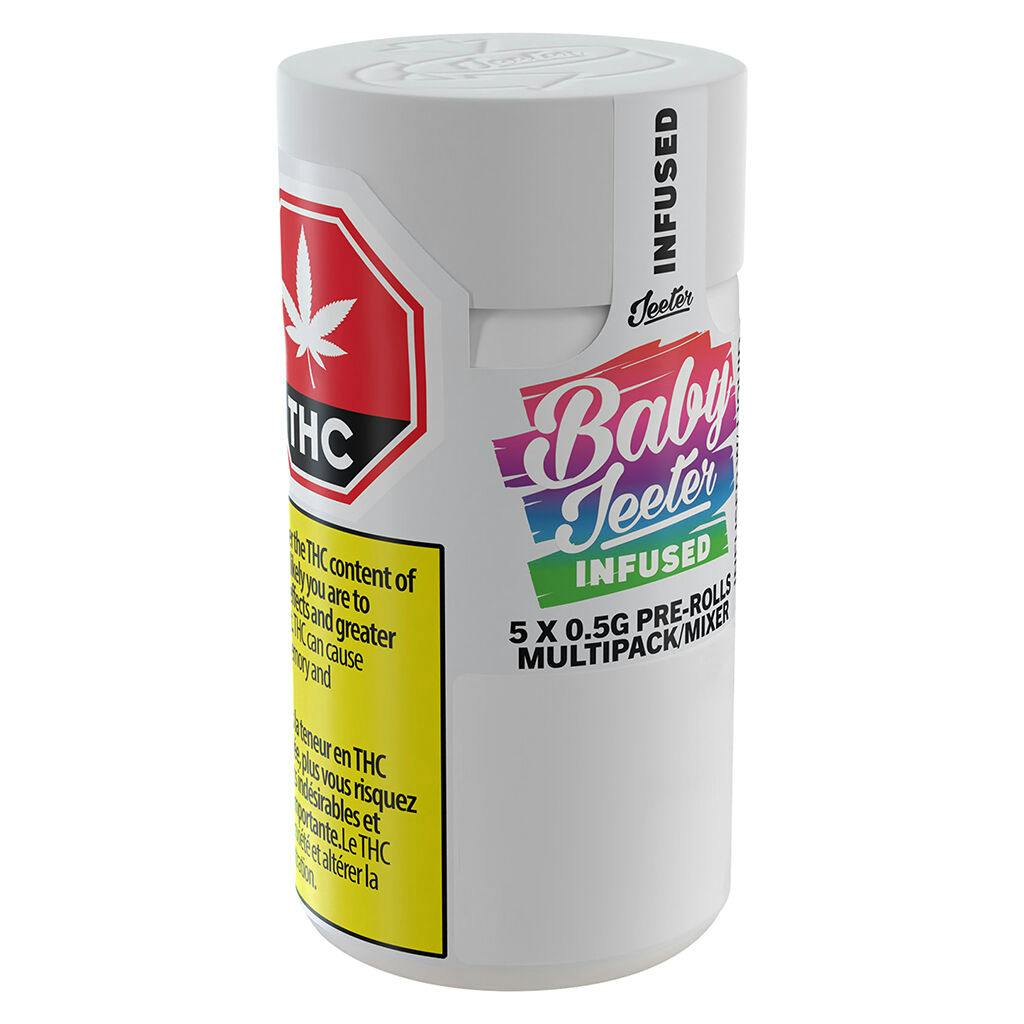 Jeeter - baby jeeter infused multi-pack - 5x0. 5g