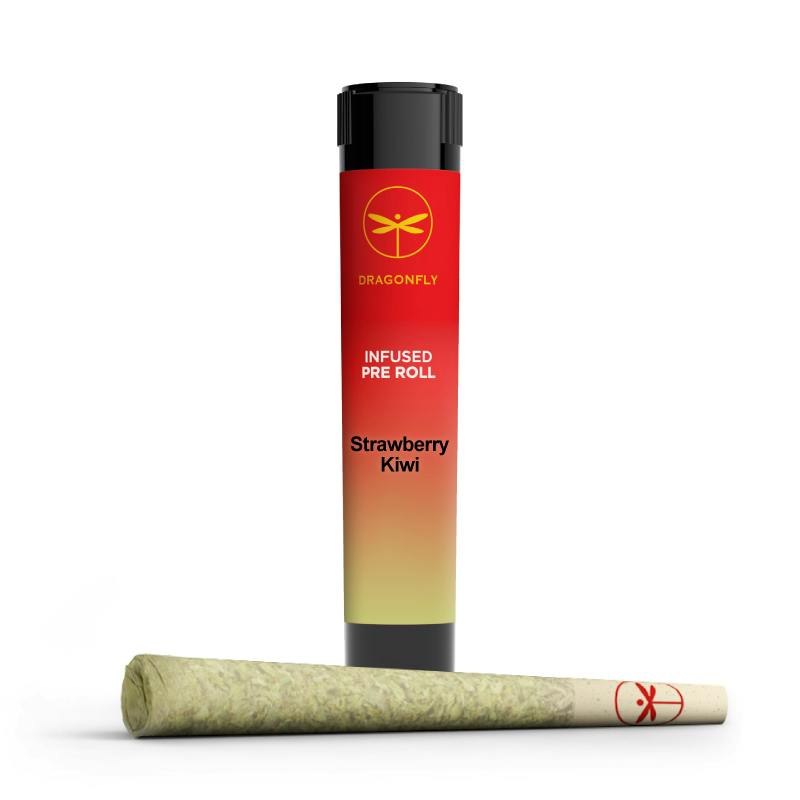 Dragonfly | Strawberry Kiwi | Infused Pre-roll | 1.25g