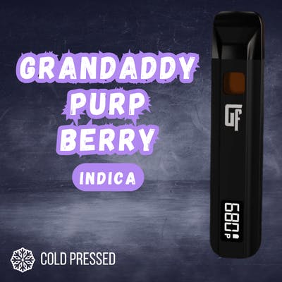 The Growfather Vape Disposable - Grandaddy Purp Berry