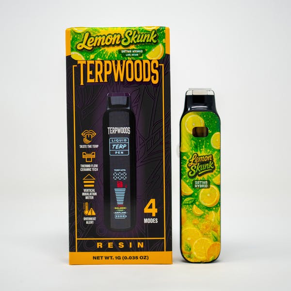 Terpwoods - Lemon Skunk Resin Vape at Silk Road NYC, Jamaica Queens