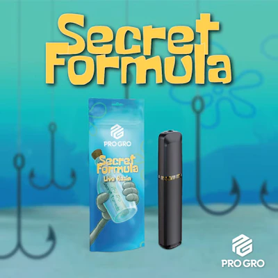 Pro Gro - 1g Live Resin Disposable - Secret Formula - DISPOSABLES by Pro Gro at King of Budz