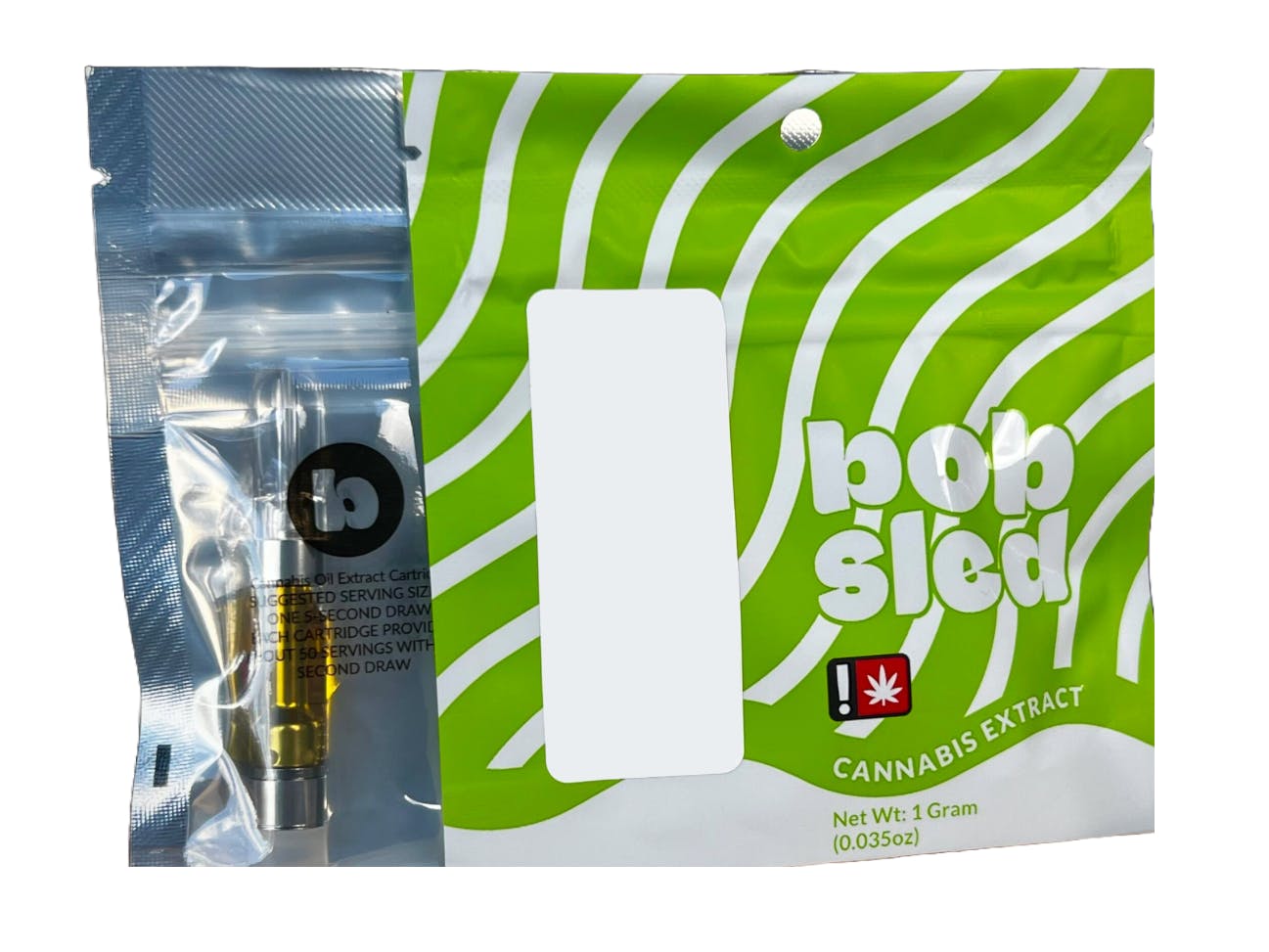 Photo of Bobsled 1g LEMON MERINGUE LR Vape Cartridge