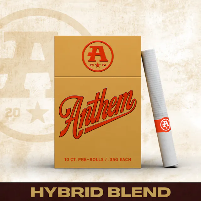 Anthem Pre-Roll Pack Hybrid Blend 10pk/3.5g (packs)