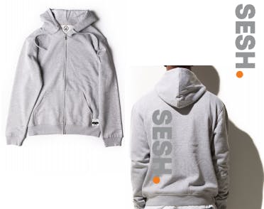 Sesh wear - sesh full zip sweater - xxlarge