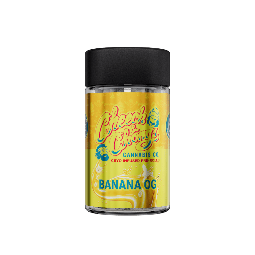 Cheech & Chong Cyro Infused Pre-Roll 6pk | Banana OG