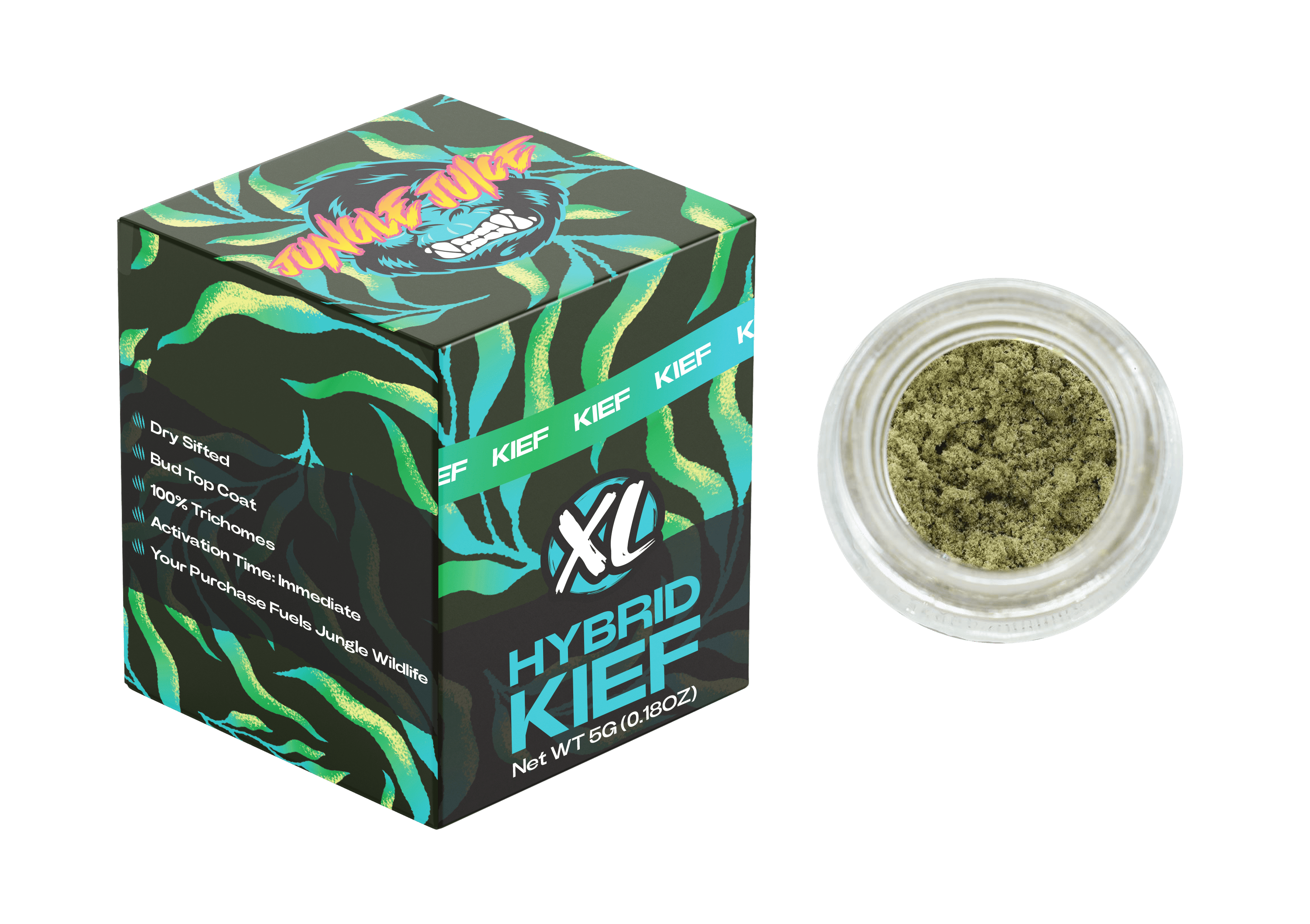 Jungle Juice JUNGLE JUICE | PURE MICHIGAN | PREPACK KIEF HYBRID — CONCENTRATES