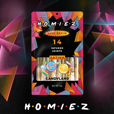 Homiez - 14-Pack 1g Infused Prerolls - Candyland