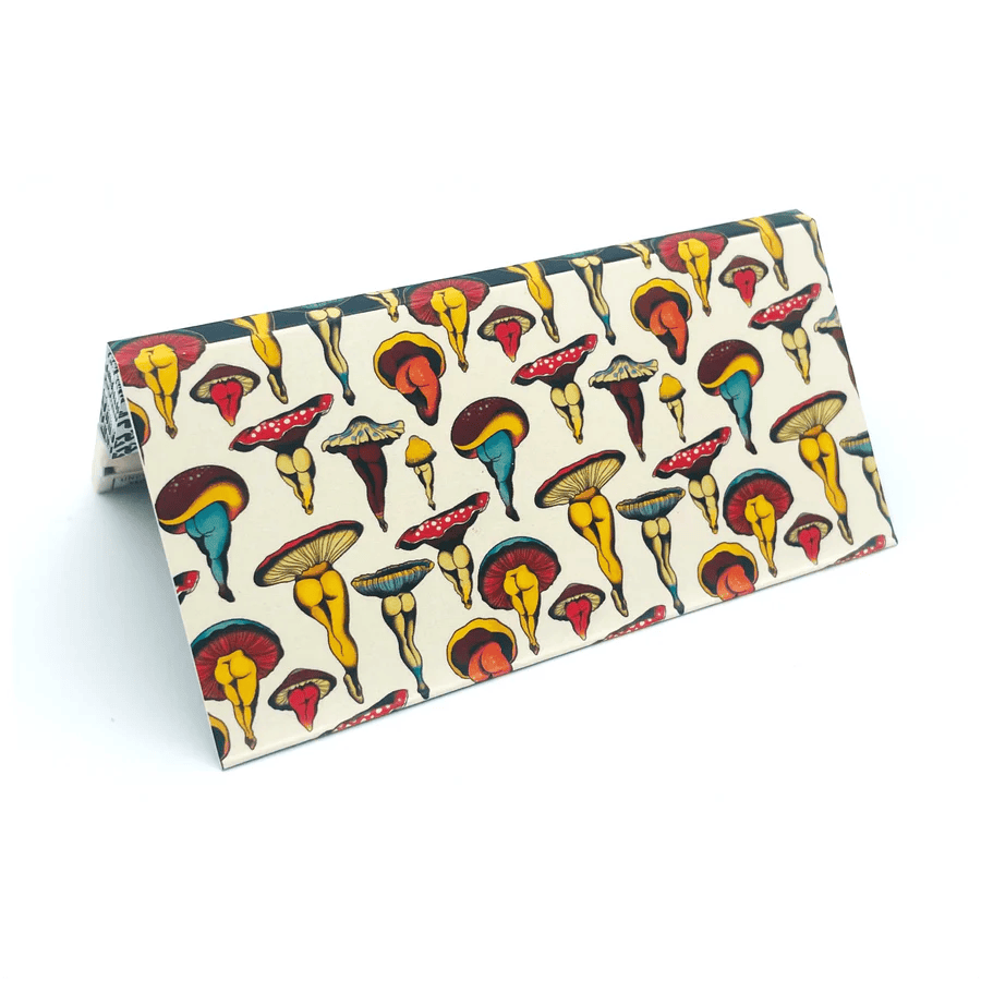 Product "Shroom Booties" by Ceci Granata | King Slim Rolling Booklet